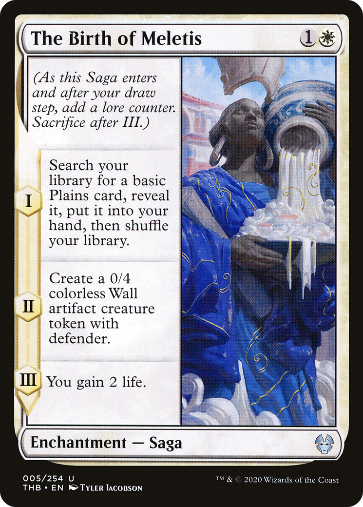 The Birth of Meletis (005) Foil - Theros Beyond Death