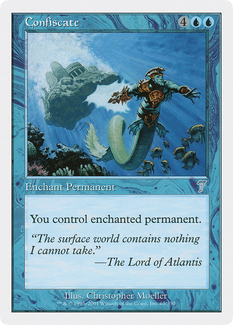 Confiscate (065) Foil - Seventh Edition