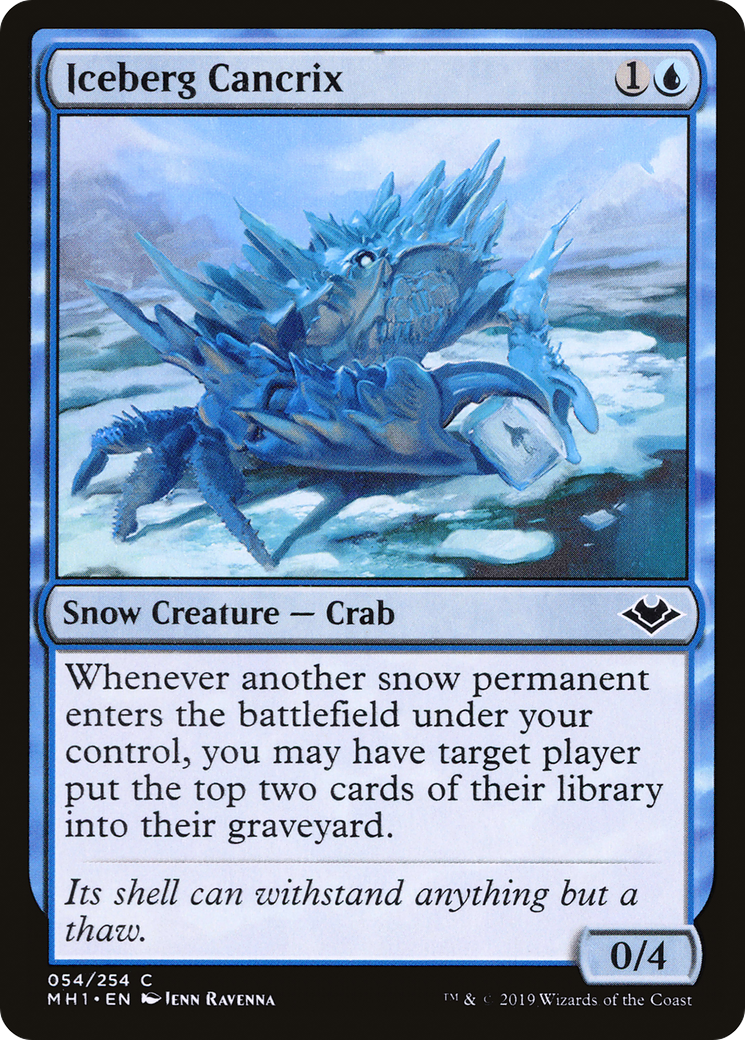 Iceberg Cancrix (054) Foil - Modern Horizons