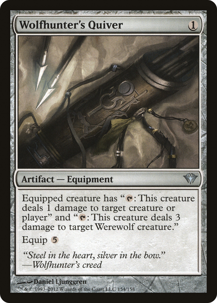 Wolfhunter's Quiver (154) Foil - Dark Ascension