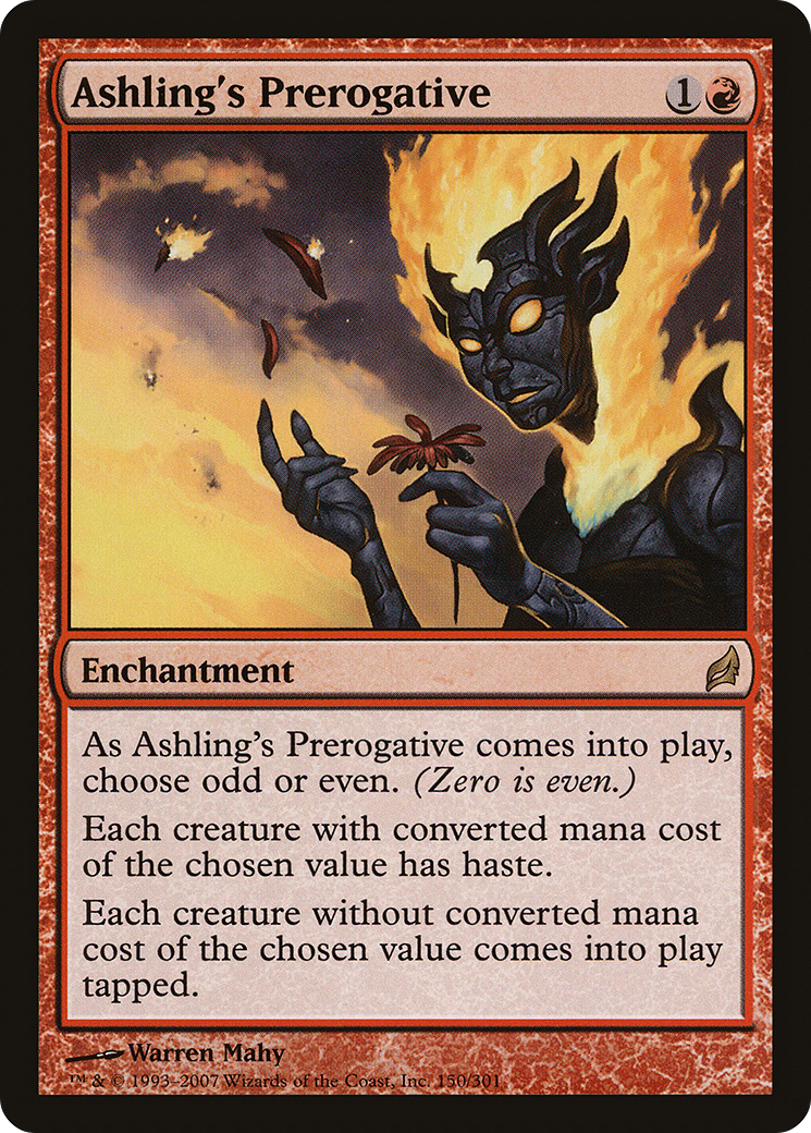 Ashling's Prerogative (150) Foil - Lorwyn