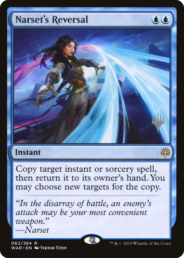 Narset's Reversal (062) Foil - War of the Spark Promos