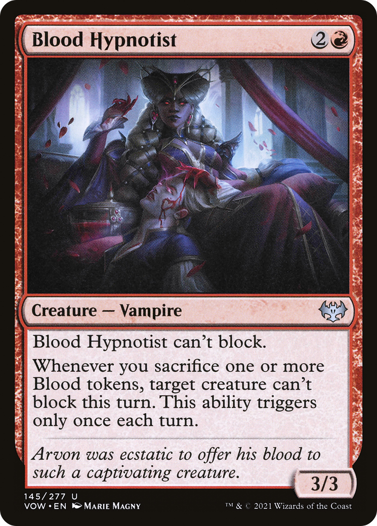 Blood Hypnotist (145) Foil - Innistrad: Crimson Vow