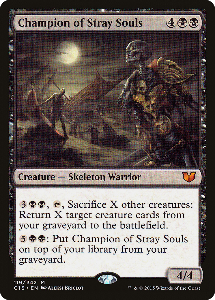 Champion of Stray Souls (119) - Commander 2015