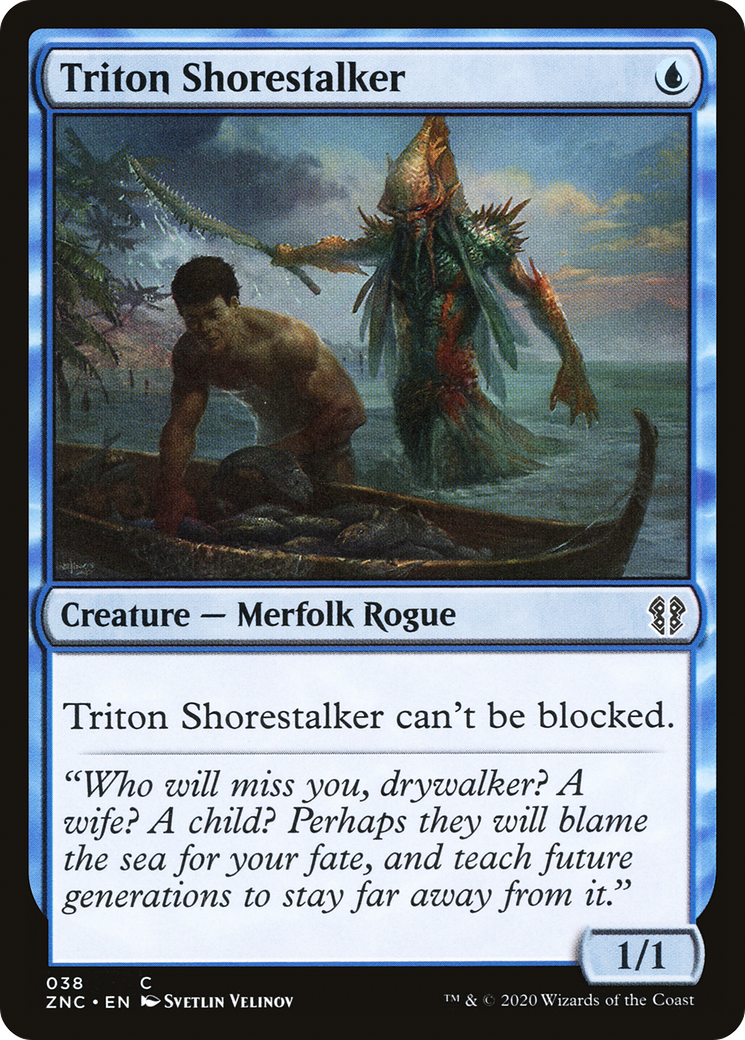 Triton Shorestalker (038) - Zendikar Rising Commander