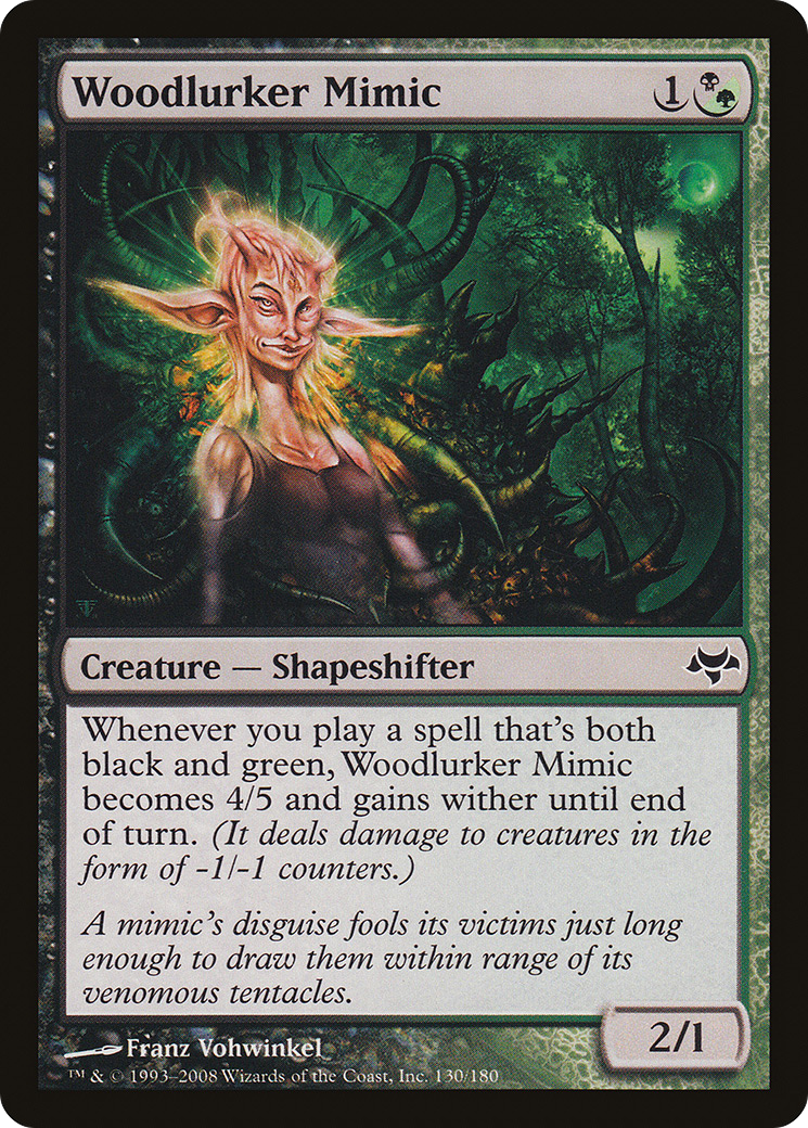 Woodlurker Mimic (130) Foil - Eventide