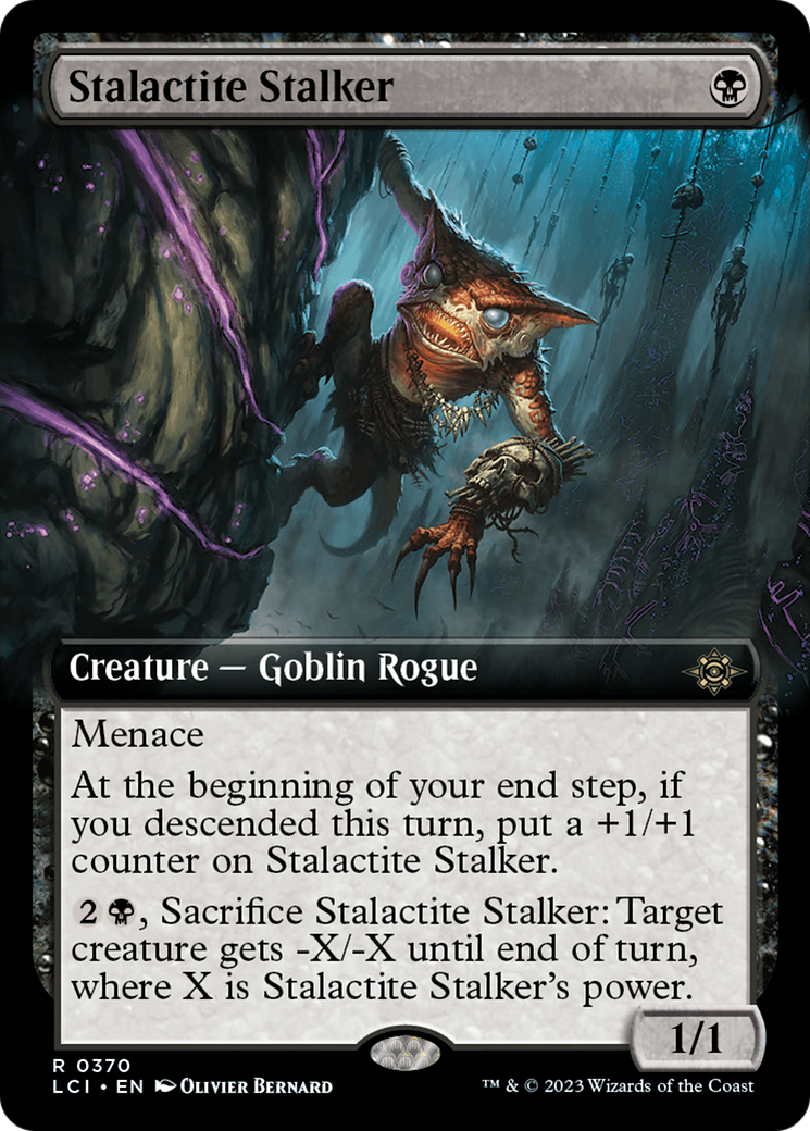 Stalactite Stalker (Extended Art) (370) - The Lost Caverns of Ixalan