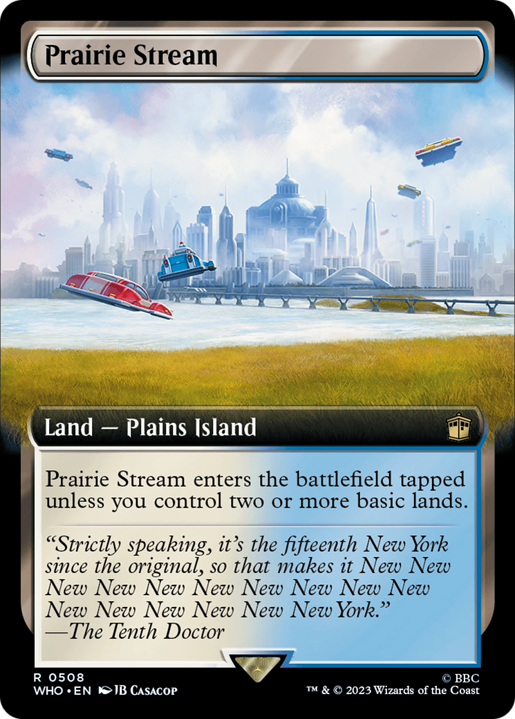 Prairie Stream (Extended Art) (508) - Doctor Who