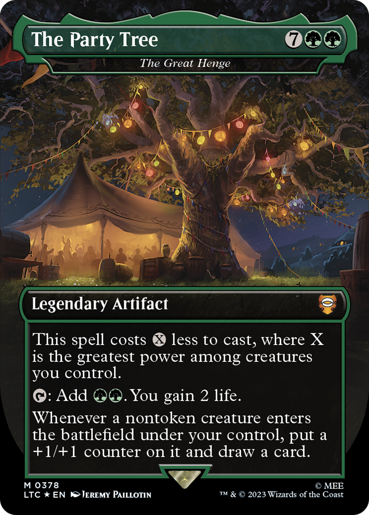 The Party Tree – The Great Henge (Surge Foil) (378) Foil - Tales of Middle-earth Commander