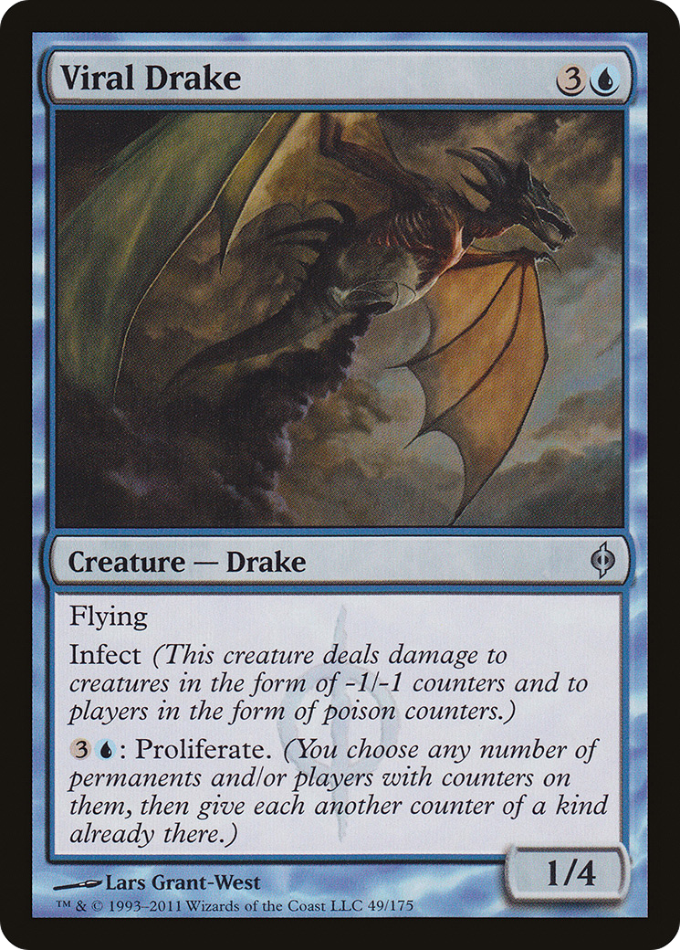 Viral Drake (049) Foil - New Phyrexia