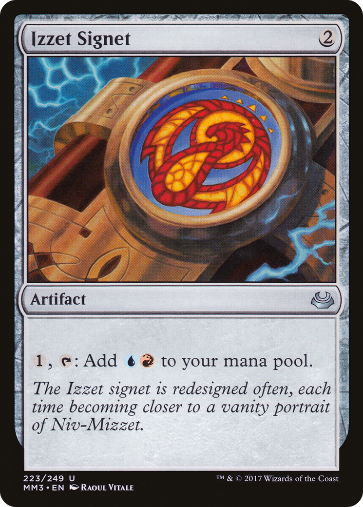 Izzet Signet (223) Foil - Modern Masters 2017