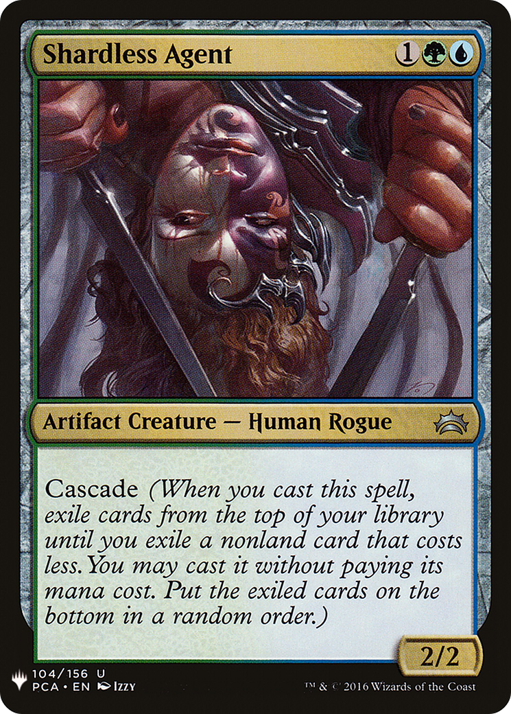 Shardless Agent (PCA-104) - The List