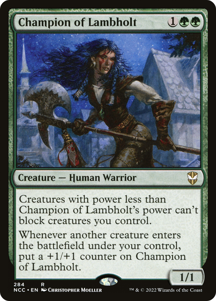 Champion of Lambholt (284) - New Capenna Commander