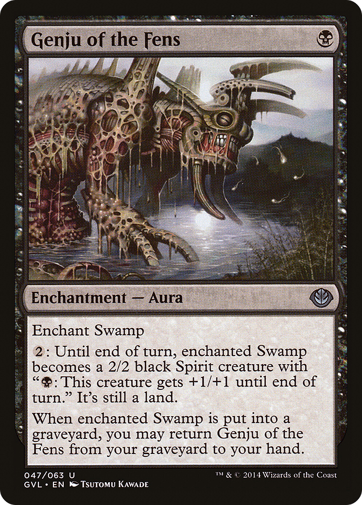 Genju of the Fens (047) - Duel Decks Anthology: Garruk vs. Liliana