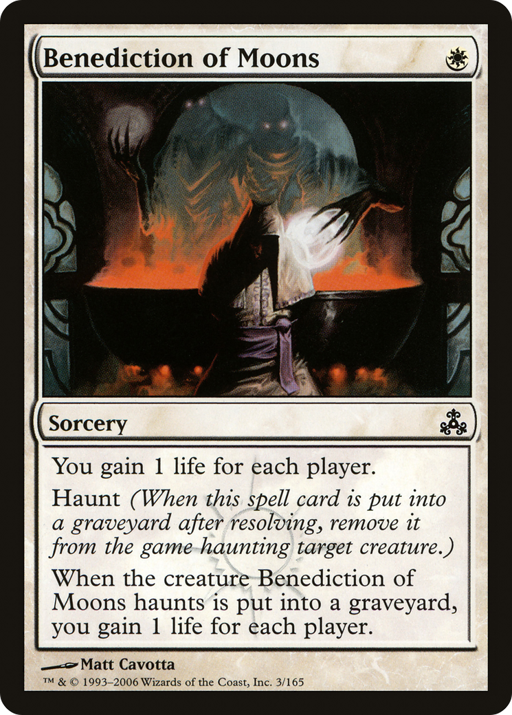 Benediction of Moons (003) Foil - Guildpact