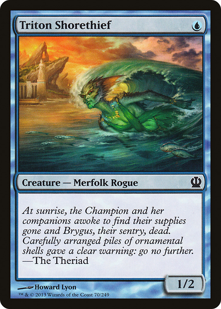 Triton Shorethief (070) Foil - Theros