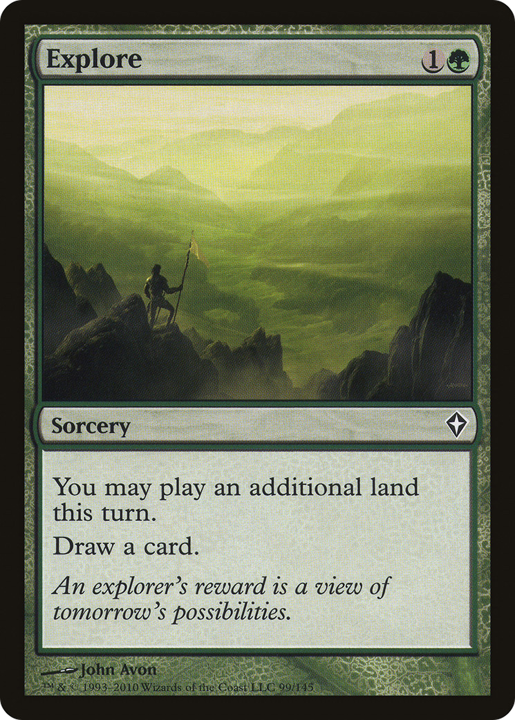 Explore (099) Foil - Worldwake