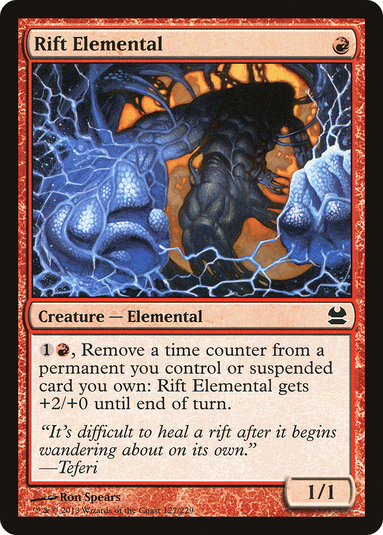 Rift Elemental (127) Foil - Modern Masters