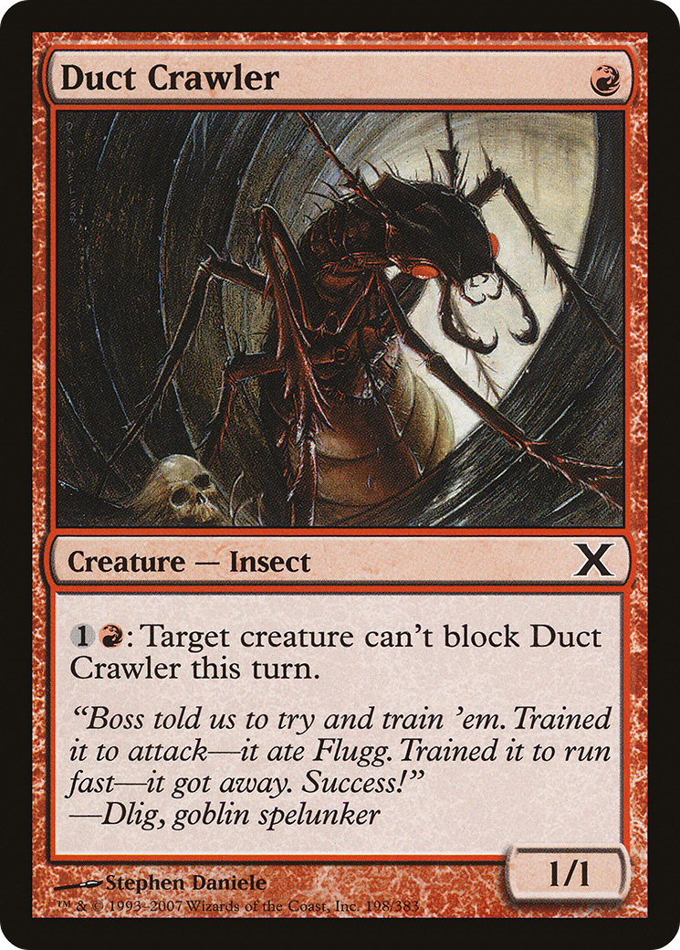 Duct Crawler (198) - Tenth Edition