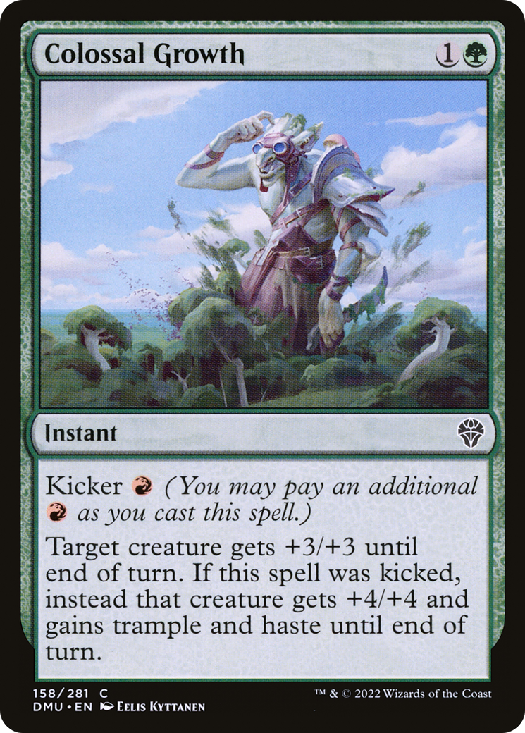 Colossal Growth (158) - Dominaria United