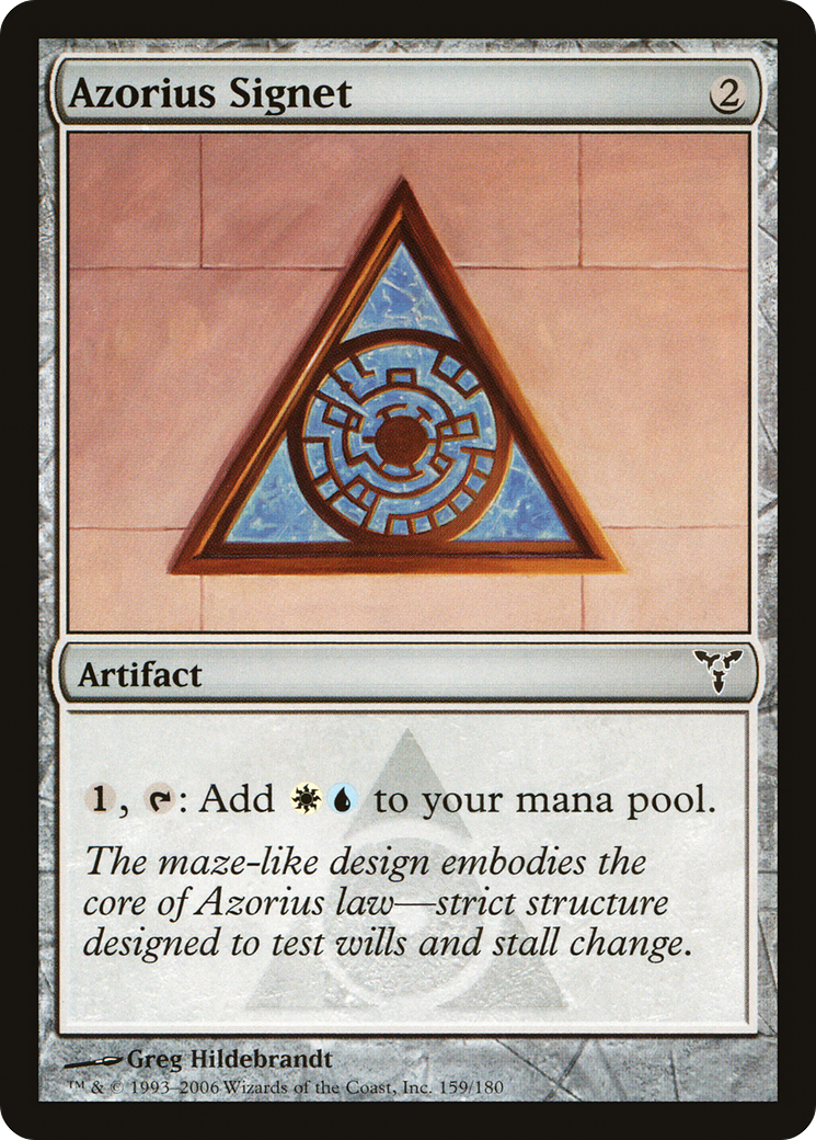 Azorius Signet (159) - Dissension
