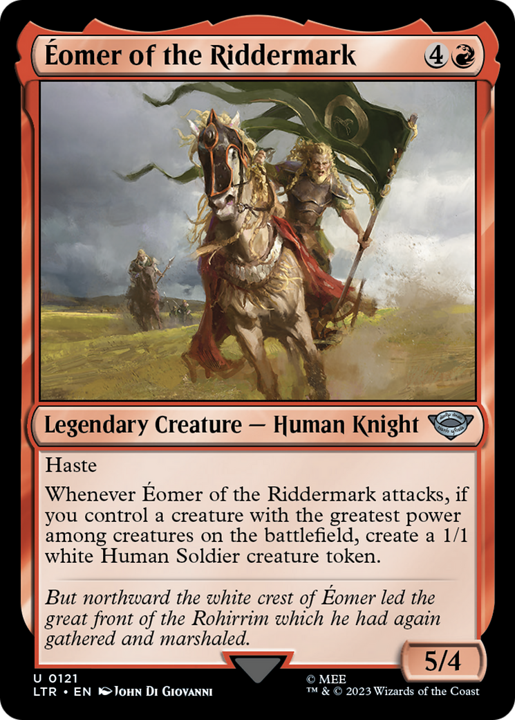 Eomer of the Riddermark (121) - The Lord of the Rings: Tales of Middle-earth