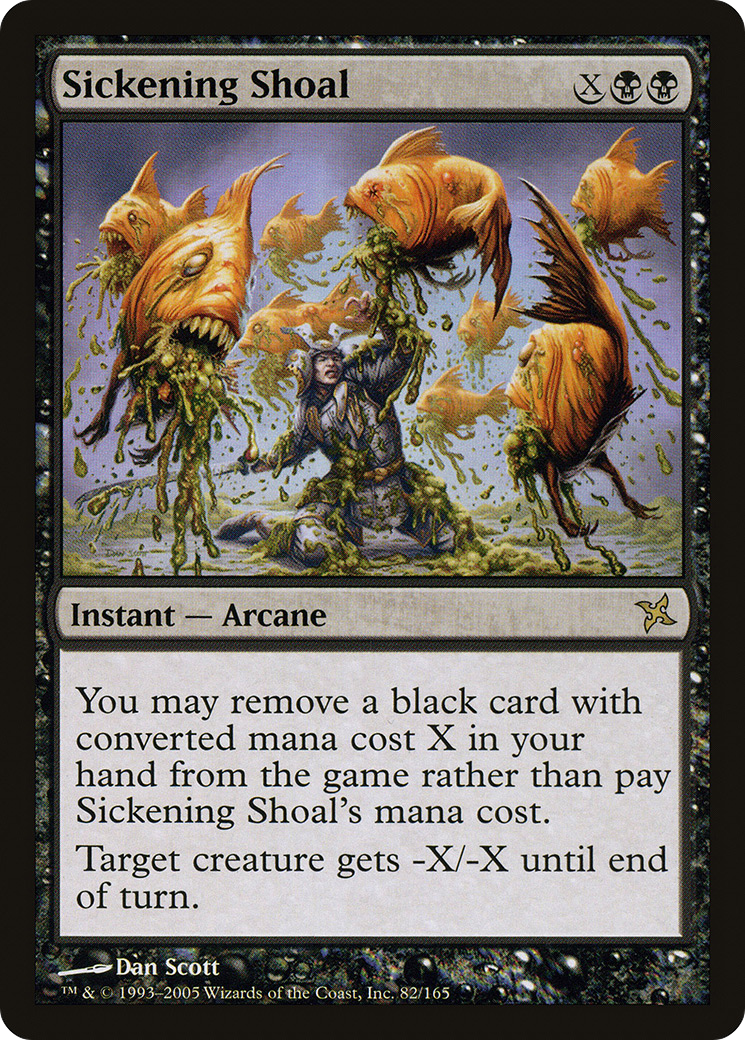 Sickening Shoal (082) Foil - Betrayers of Kamigawa