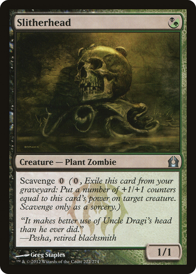 Slitherhead (222) Foil - Return to Ravnica