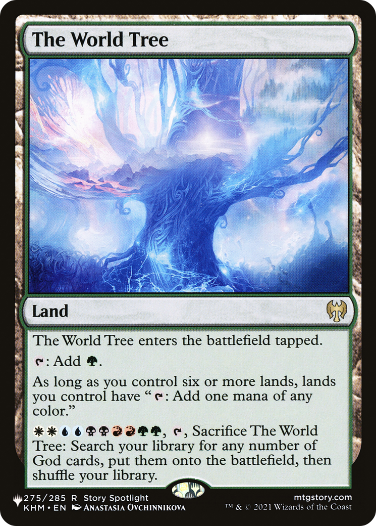 The World Tree (275/285) - The List