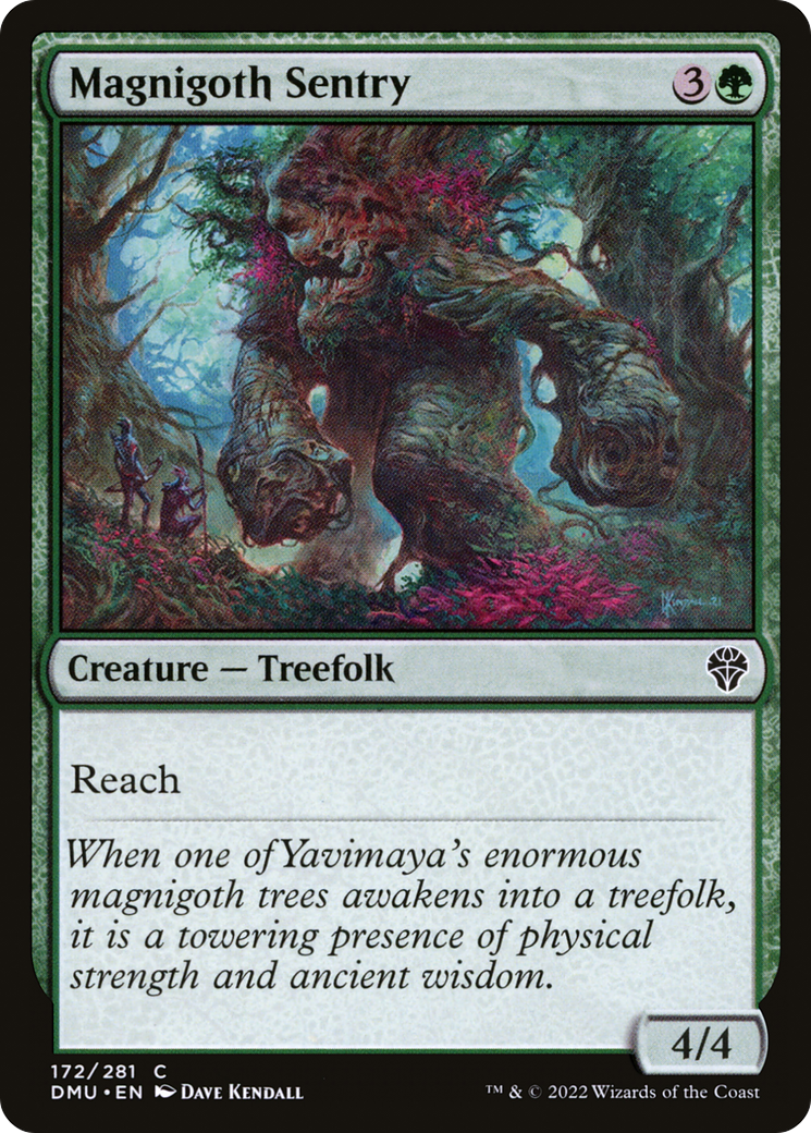 Magnigoth Sentry (172) Foil - Dominaria United