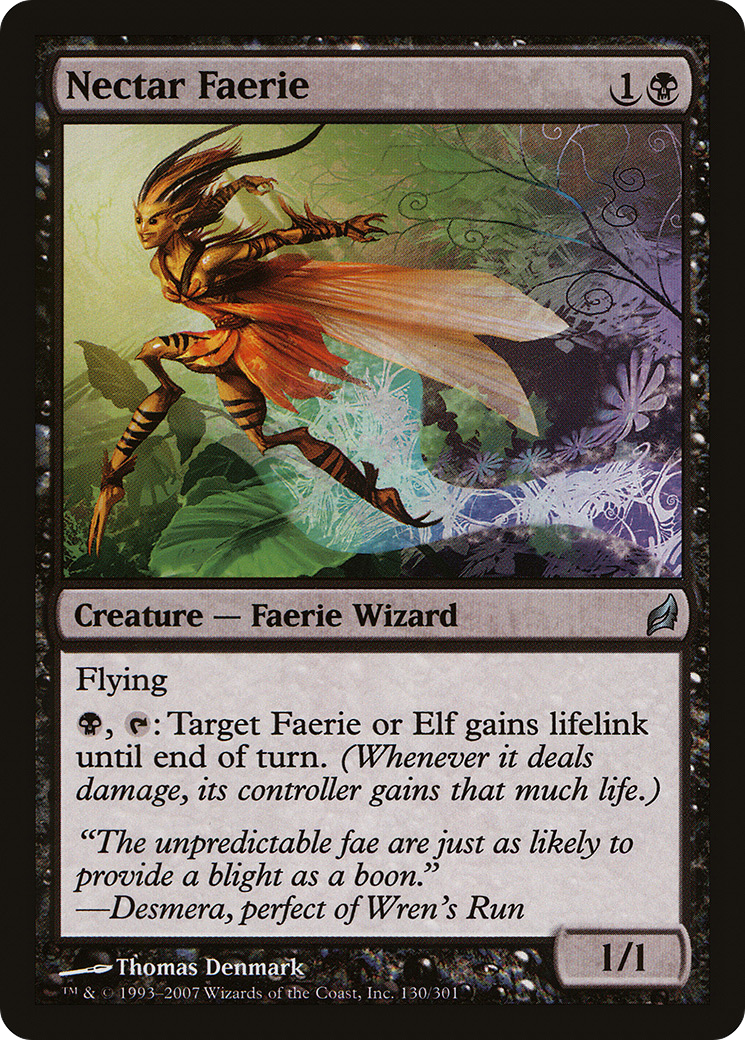 Nectar Faerie (130) Foil - Lorwyn