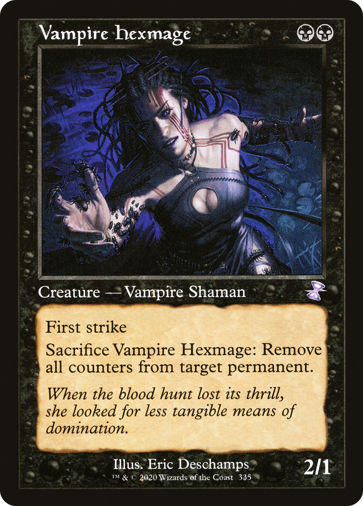 Vampire Hexmage (Retro) (335) - Time Spiral Remastered