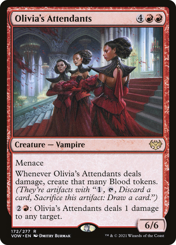 Olivia's Attendants (172) - Innistrad: Crimson Vow