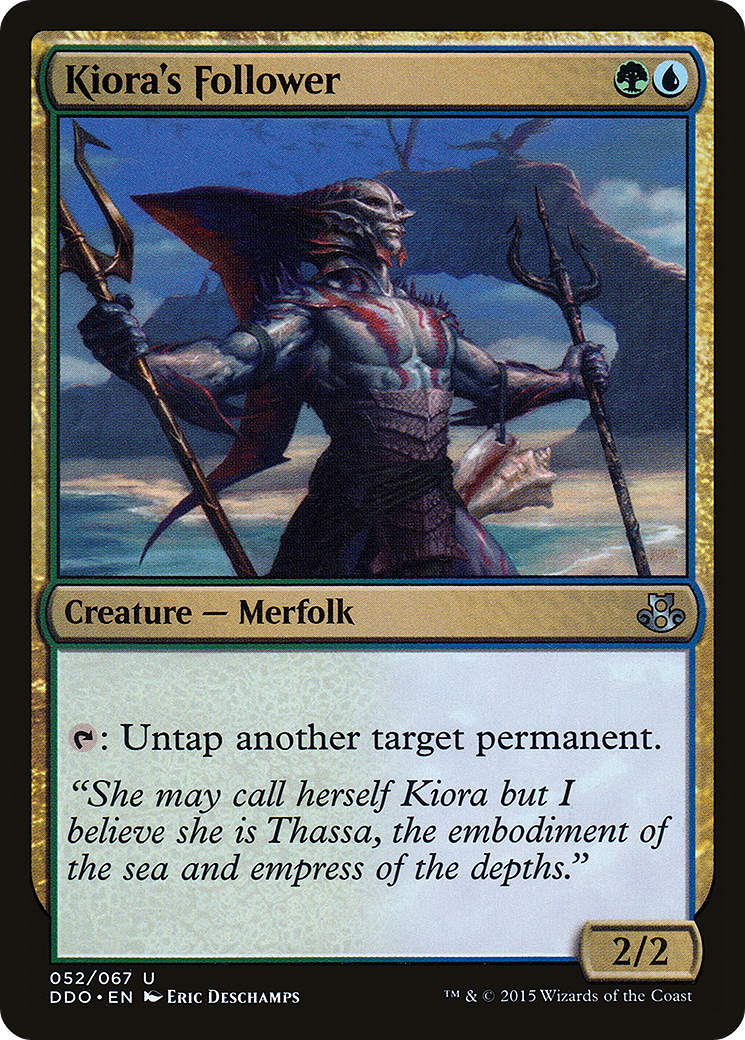 Kiora's Follower (052) - Duel Decks: Elspeth vs. Kiora