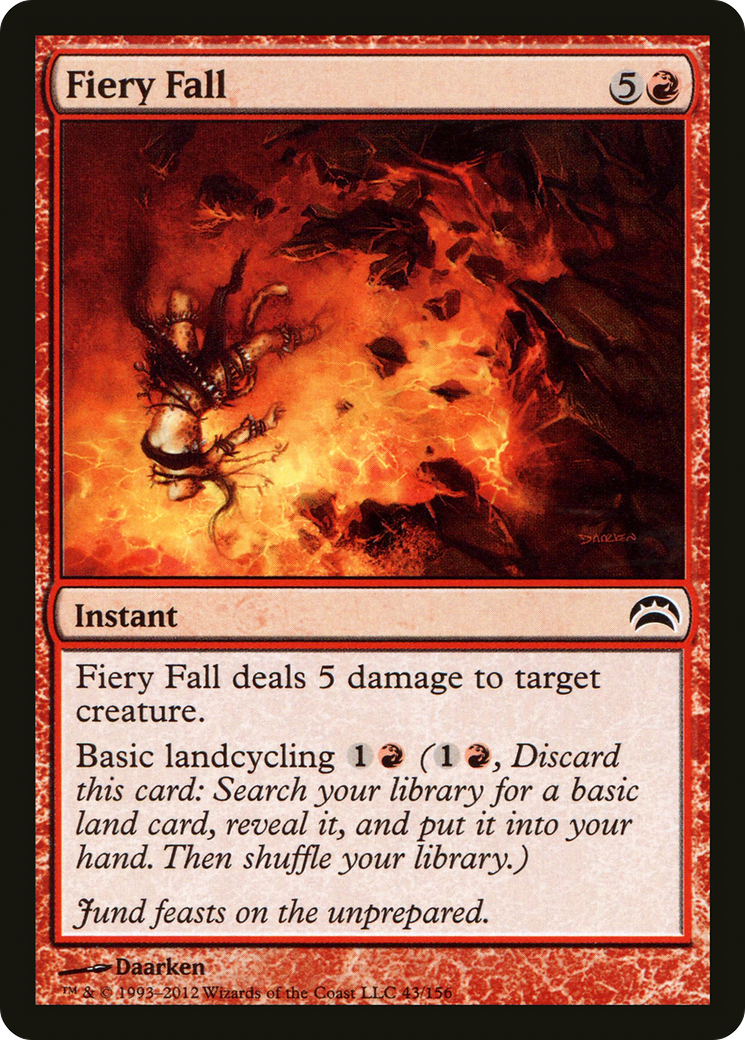 Fiery Fall (043) - Planechase 2012