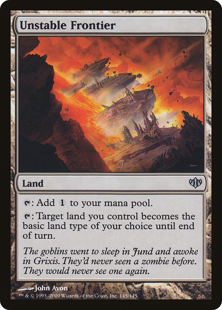 Unstable Frontier (145) Foil - Conflux