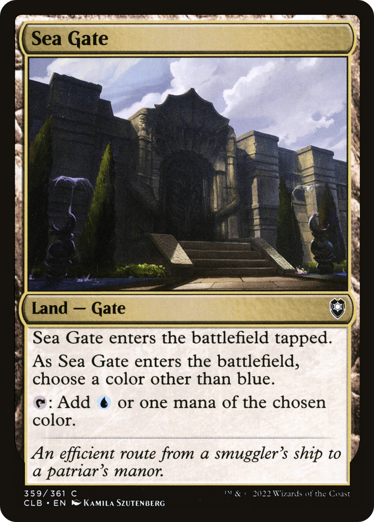 Sea Gate (359) - Commander Legends: Battle for Baldur's Gate