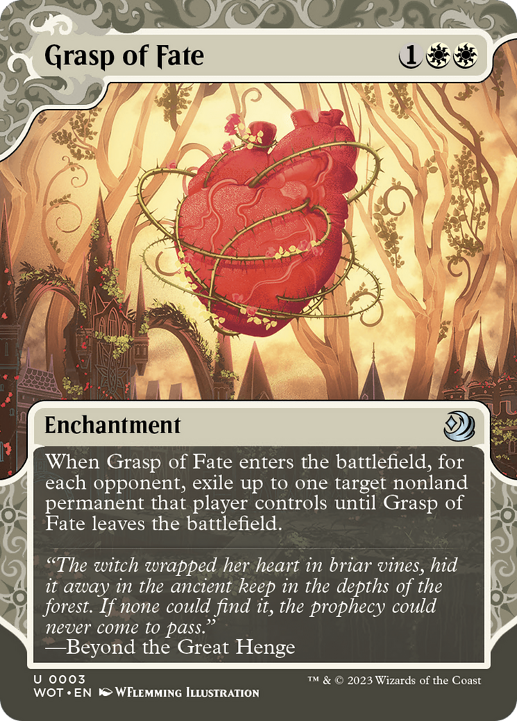 Grasp of Fate (Showcase) (003) Foil - Wilds of Eldraine: Enchanting Tales