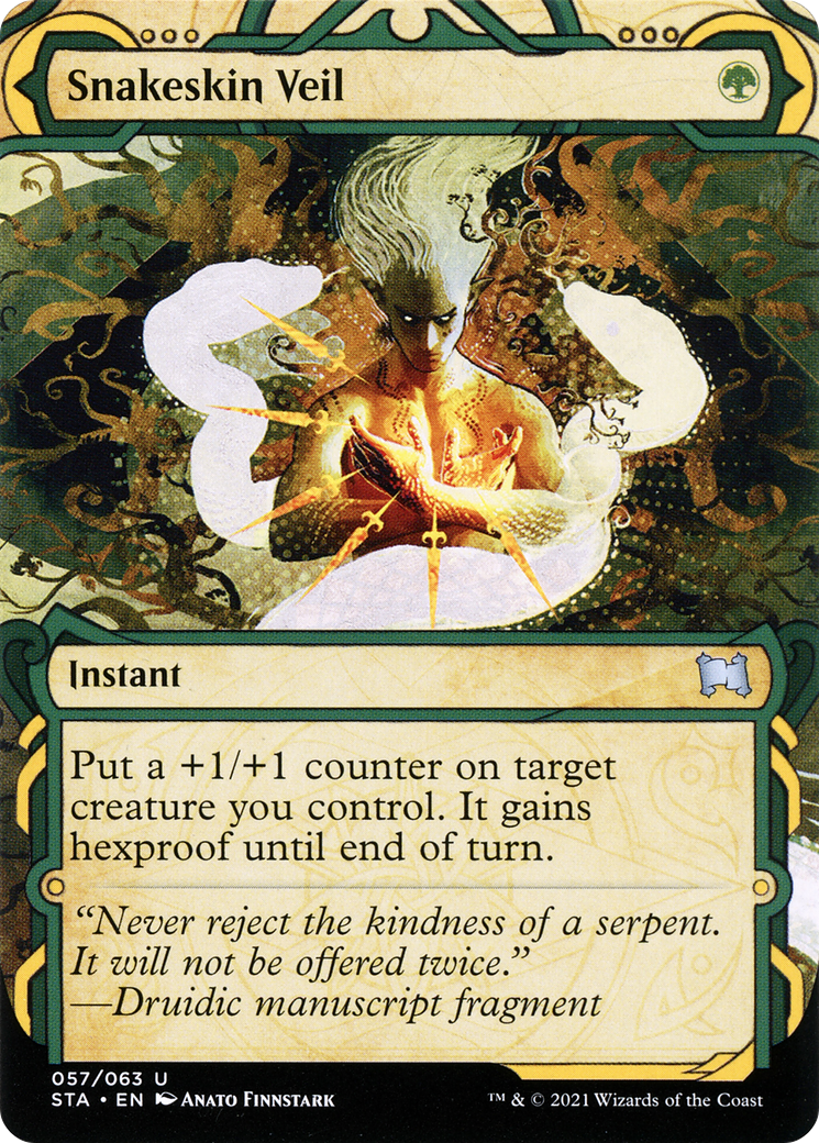 Snakeskin Veil (057) Foil - Strixhaven Mystical Archive
