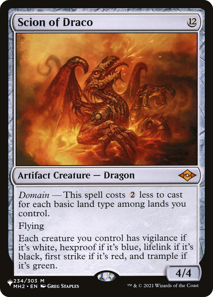 Scion of Draco (MH2-234) - The List