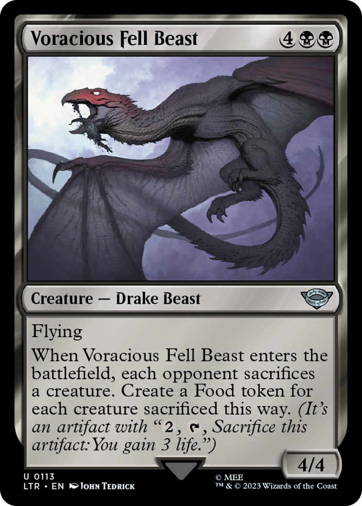 Voracious Fell Beast (113) - The Lord of the Rings: Tales of Middle-earth
