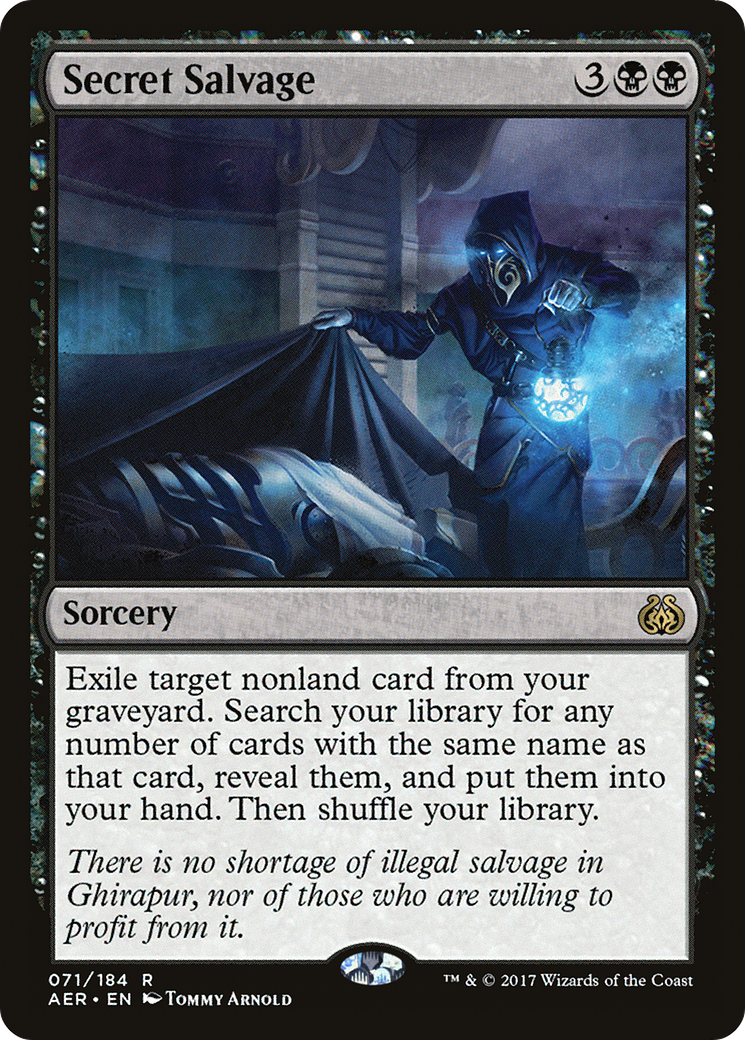 Secret Salvage (071) Foil - Aether Revolt