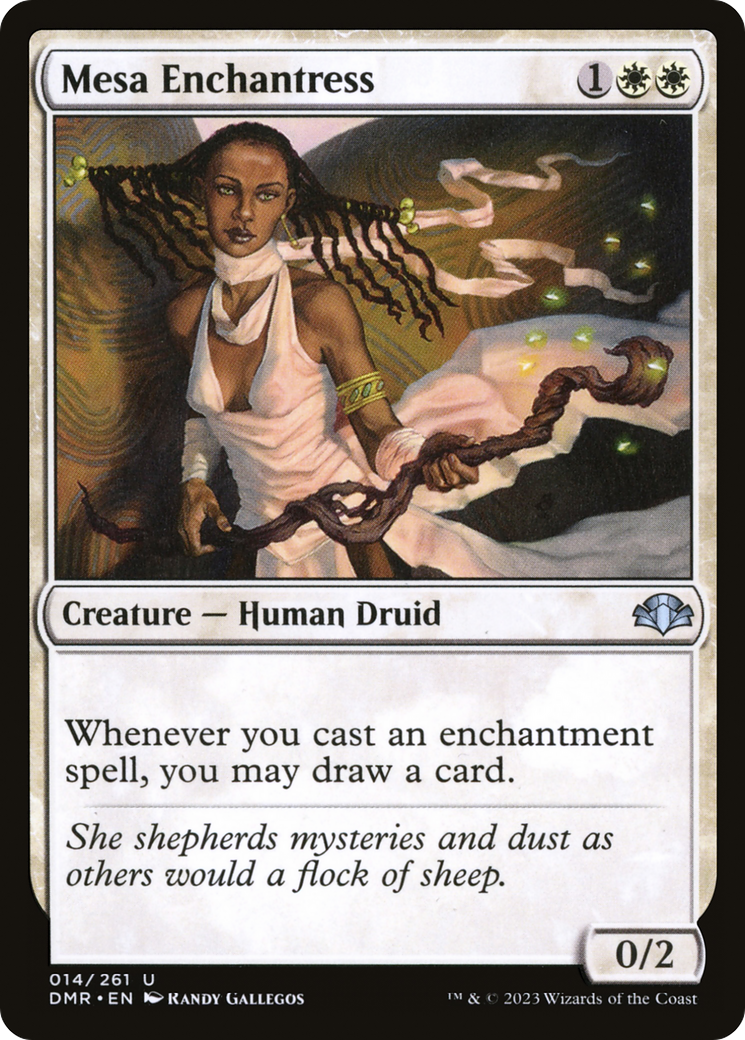 Mesa Enchantress (014) - Dominaria Remastered