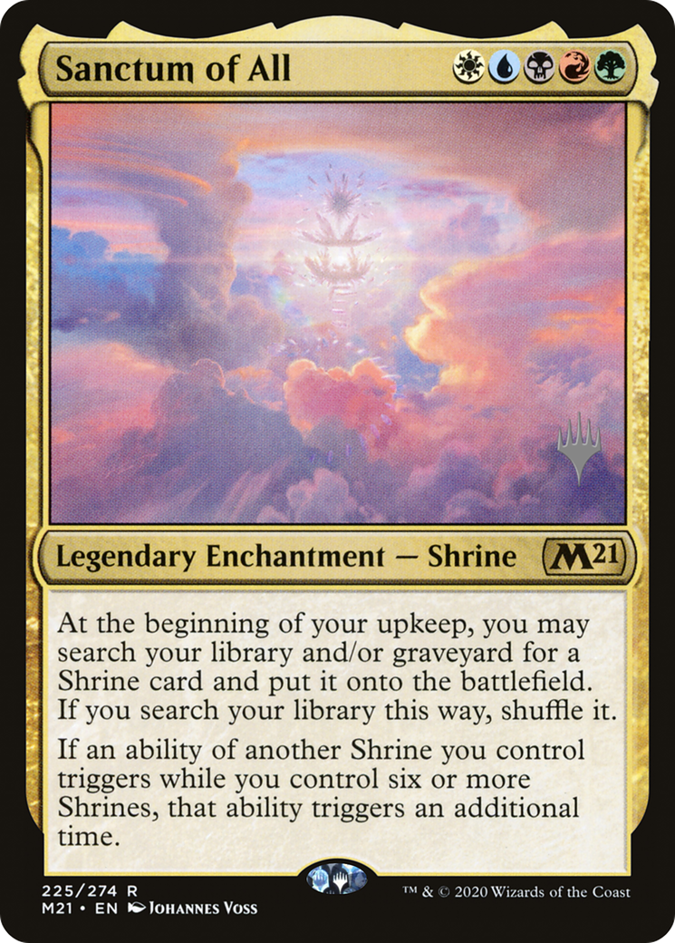 Sanctum of All (225) - Core Set 2021 Promos