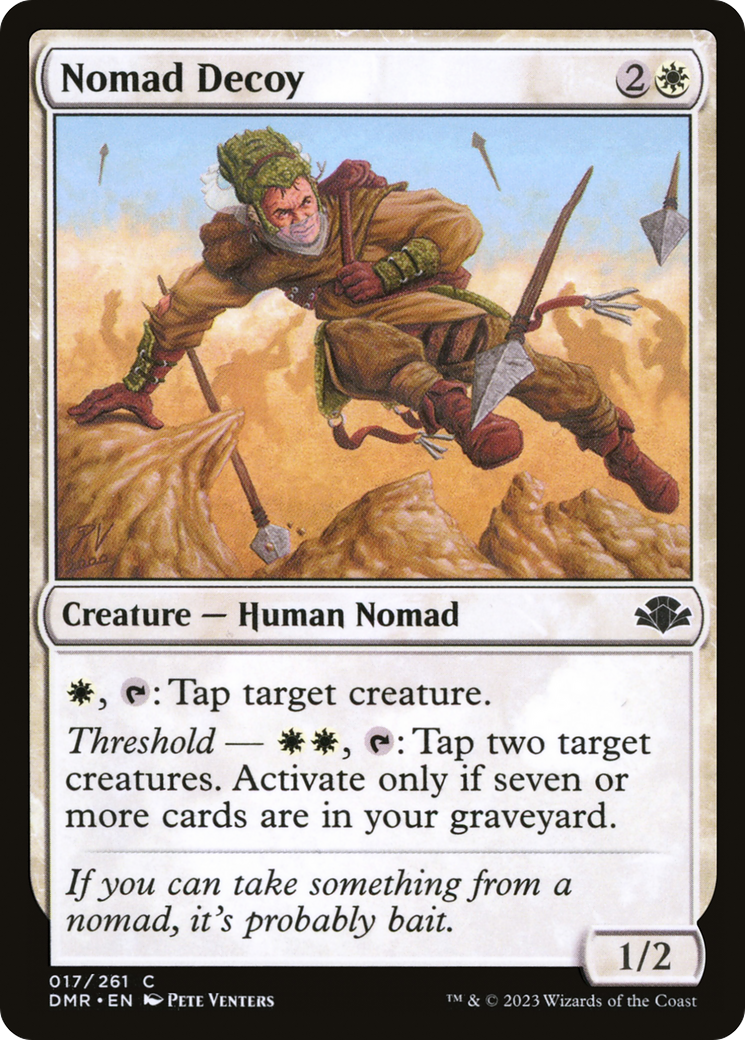 Nomad Decoy (017) Foil - Dominaria Remastered