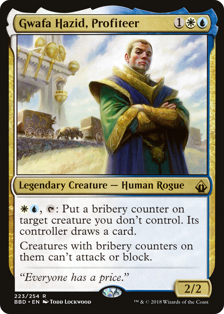 Gwafa Hazid, Profiteer (223) Foil - Battlebond