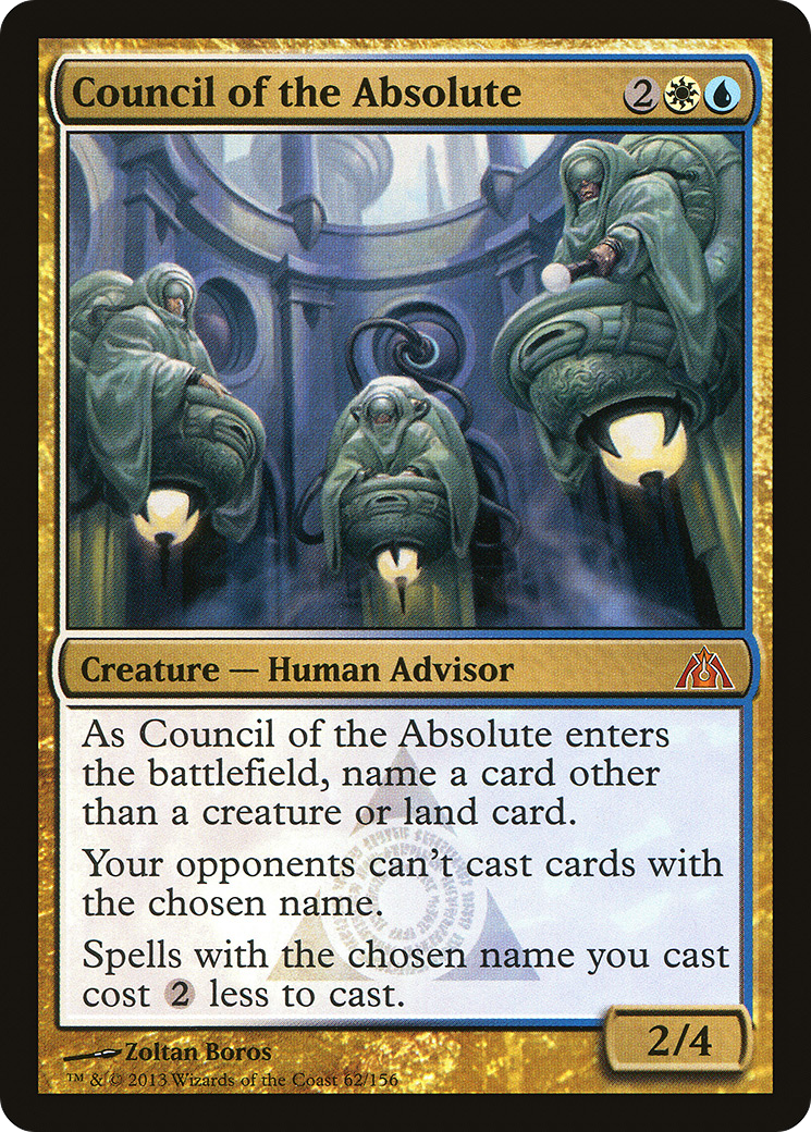 Council of the Absolute (062) Foil - Dragon's Maze