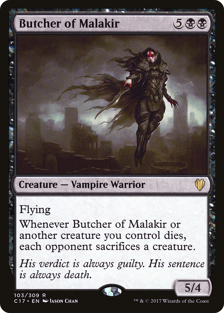 Butcher of Malakir (103) - Commander 2017