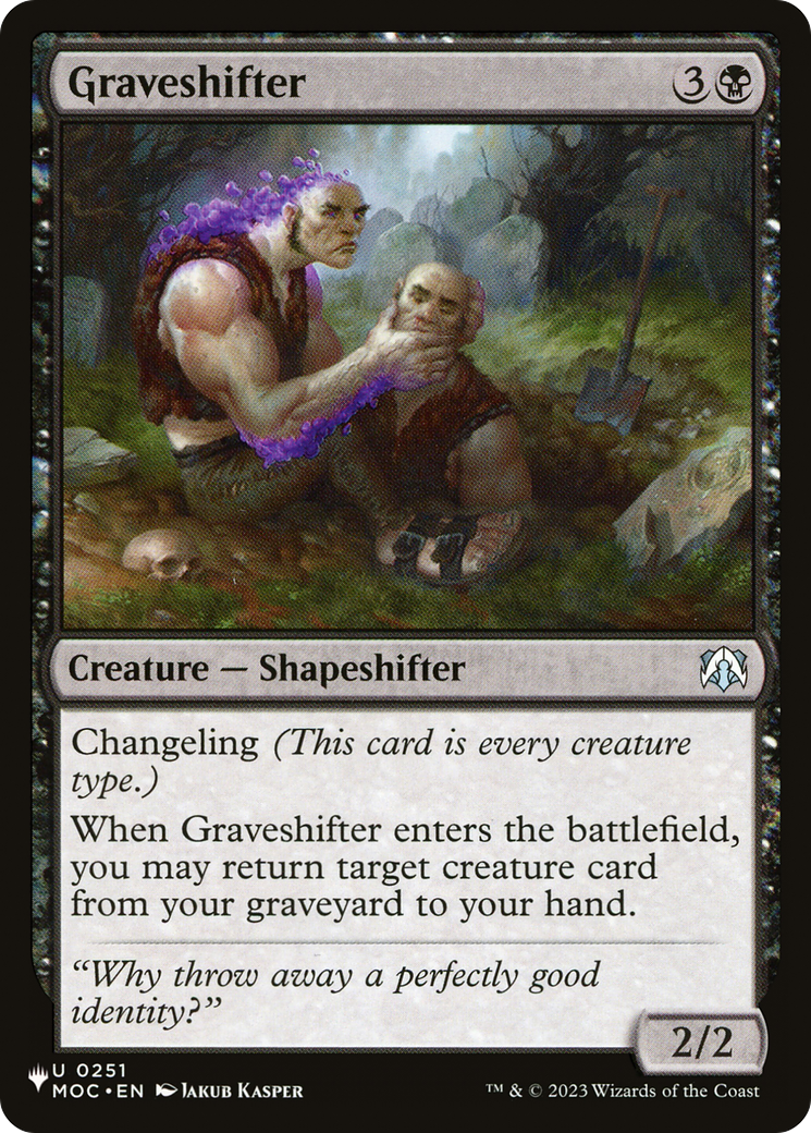 Graveshifter (MOC-251) - The List