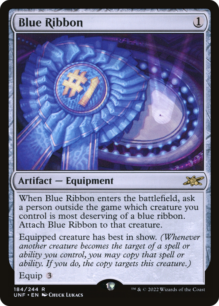 Blue Ribbon (184) Foil - Unfinity